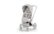 Sėdynės audinys Cybex Priam Style V5, City Grey-Vaikiški vežimėliai, Lopšiai ir rėmai-e-vaikas