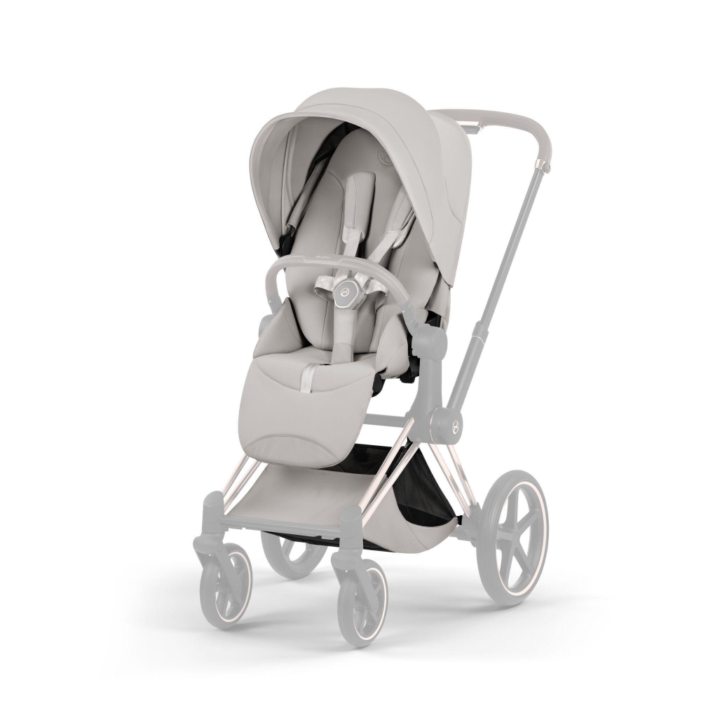 Sėdynės audinys Cybex Priam Style V5, City Grey-Vaikiški vežimėliai, Lopšiai ir rėmai-e-vaikas