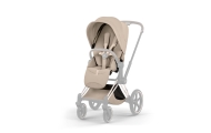 Sėdynės audinys Cybex Priam Style V5, Cozy Beige-Vaikiški vežimėliai, Lopšiai ir rėmai-e-vaikas