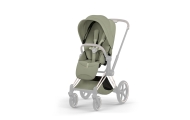 Sėdynės audinys Cybex Priam Style V5, Sage Green-Vaikiški vežimėliai, Lopšiai ir rėmai-e-vaikas