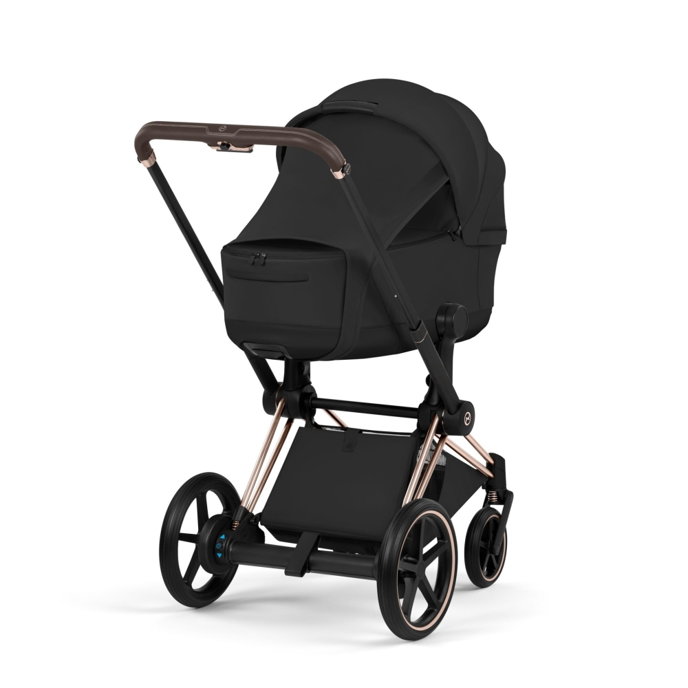 Sulankstomas lopšys Cybex Priam Style​, Sepia Black-Vaikiški vežimėliai, Lopšiai ir rėmai-e-vaikas