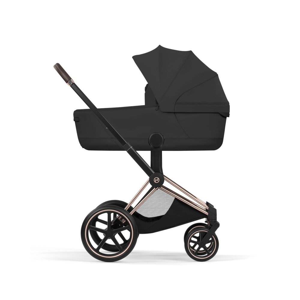 Sulankstomas lopšys Cybex Priam Style​, Sepia Black-Vaikiški vežimėliai, Lopšiai ir rėmai-e-vaikas
