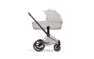 Sulankstomas lopšys Cybex Priam Style​, City Grey-Vaikiški vežimėliai, Lopšiai ir rėmai-e-vaikas