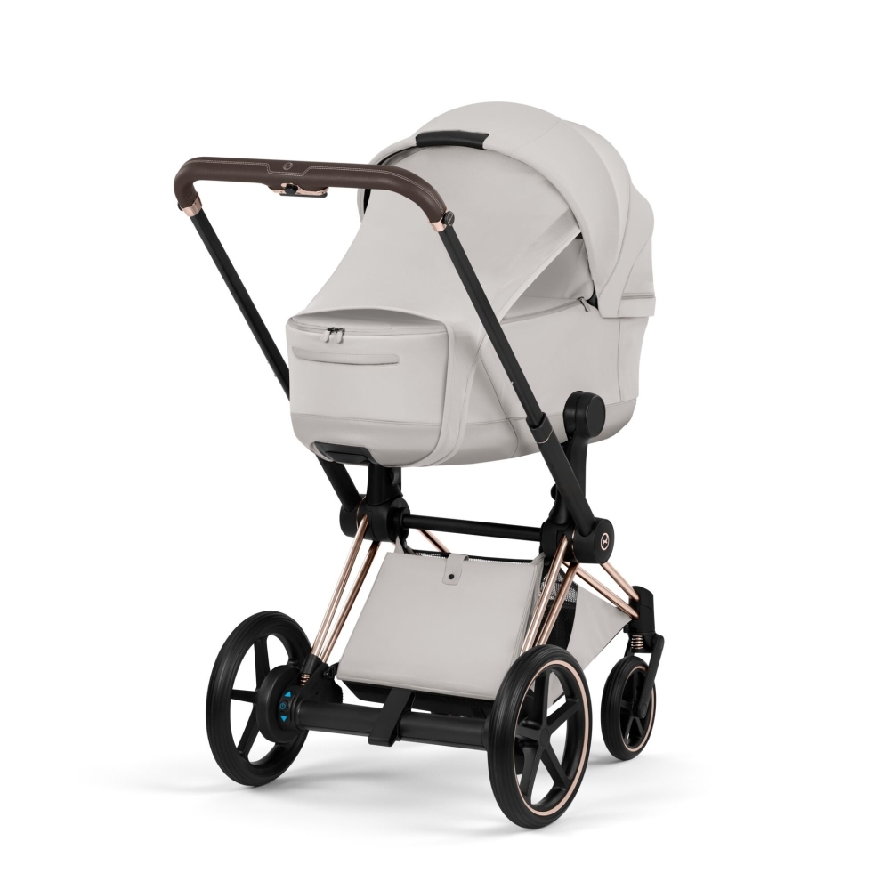 Sulankstomas lopšys Cybex Priam Style​, City Grey-Vaikiški vežimėliai, Lopšiai ir rėmai-e-vaikas