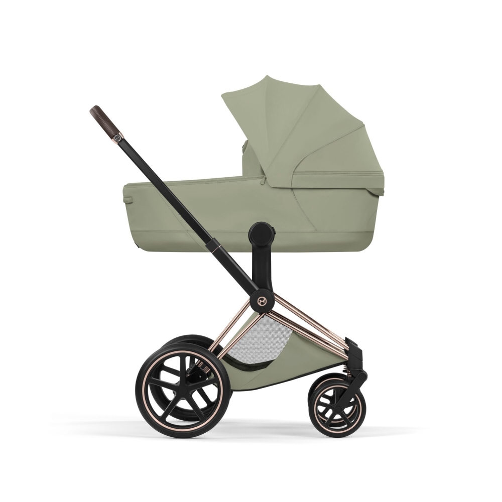 Sulankstomas lopšys Cybex Priam Style​, Sage Green-Vaikiški vežimėliai, Lopšiai ir rėmai-e-vaikas