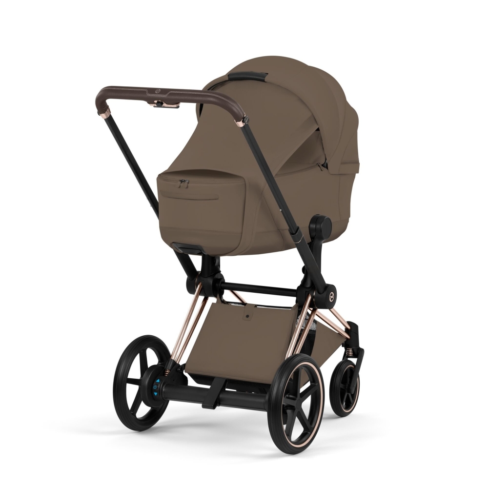 Sulankstomas lopšys Cybex Priam Style​, Coconut Brown-Vaikiški vežimėliai, Lopšiai ir rėmai-e-vaikas