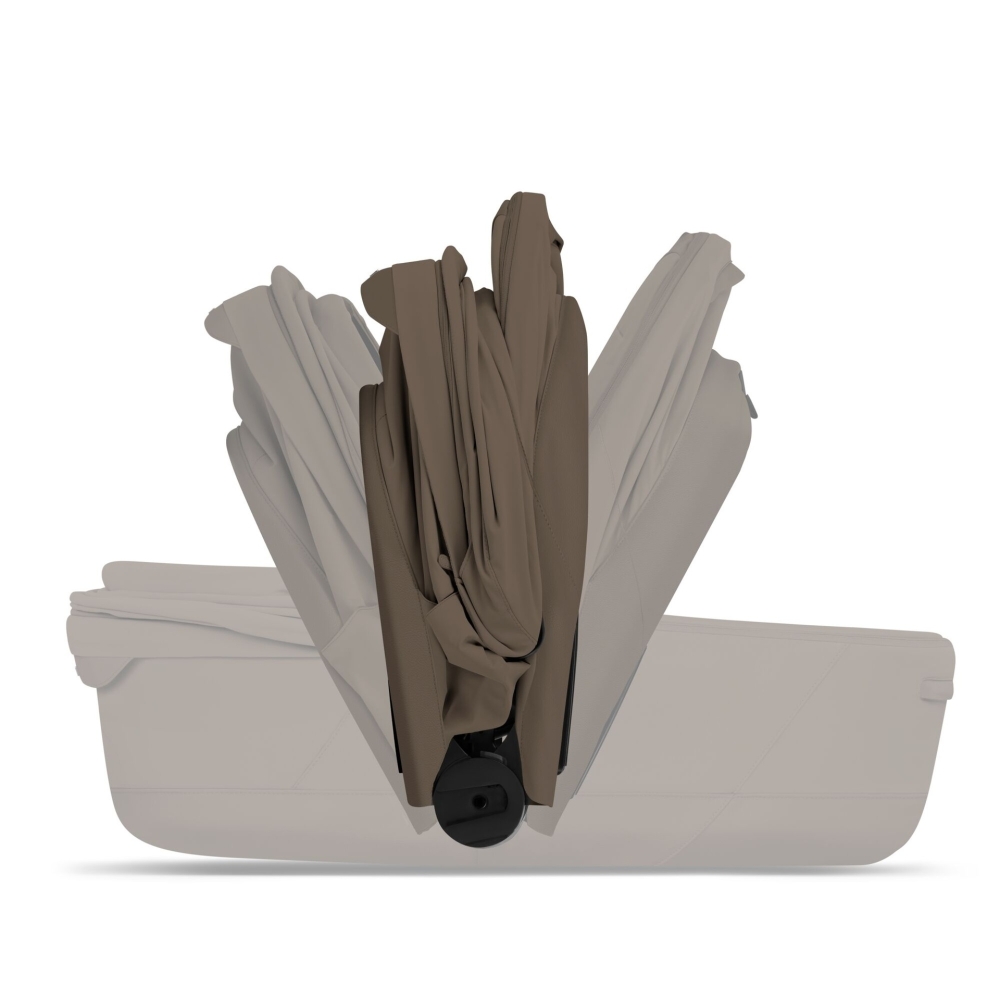 Sulankstomas lopšys Cybex Priam Style​, Coconut Brown-Vaikiški vežimėliai, Lopšiai ir rėmai-e-vaikas