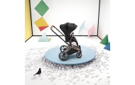 Universalus vežimėlis Cybex Priam Comfort 2in1, Sepia Black-Vaikiški vežimėliai, Universalūs vežimėliai-e-vaikas
