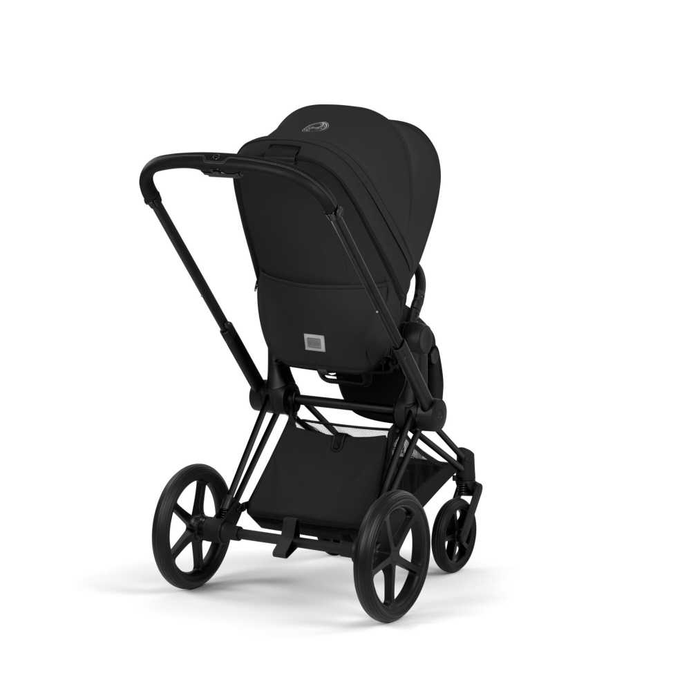 Universalus vežimėlis Cybex Priam Comfort 2in1, Sepia Black-Vaikiški vežimėliai, Universalūs vežimėliai-e-vaikas