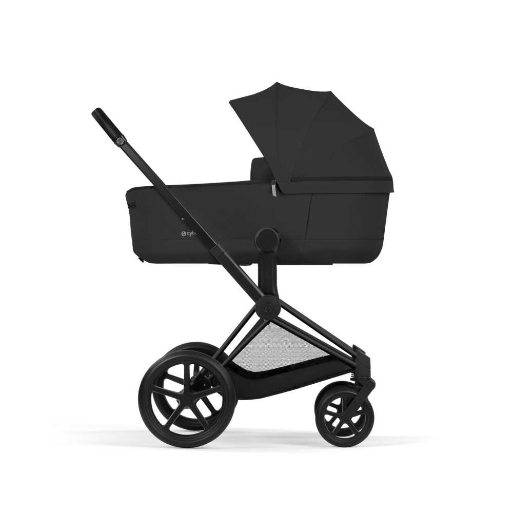 Universalus vežimėlis Cybex Priam Comfort 2in1, Sepia Black-Vaikiški vežimėliai, Universalūs vežimėliai-e-vaikas