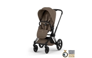 Universalus vežimėlis Cybex Priam Comfort 2in1, Coconut Brown-Vaikiški vežimėliai, Universalūs vežimėliai-e-vaikas