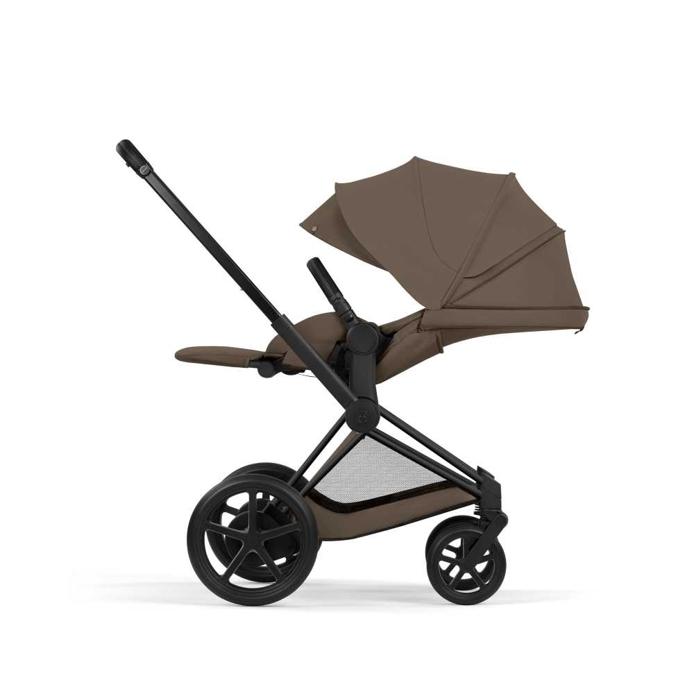 Universalus vežimėlis Cybex Priam Comfort 2in1, Coconut Brown-Vaikiški vežimėliai, Universalūs vežimėliai-e-vaikas