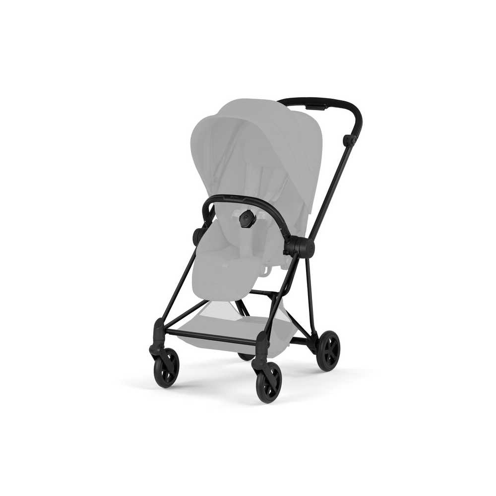 Vežimėlio važiuoklė Cybex MIOS Style rėmas su sėdynės rėmu, Matt Black-Vaikiški vežimėliai, Lopšiai ir rėmai-e-vaikas