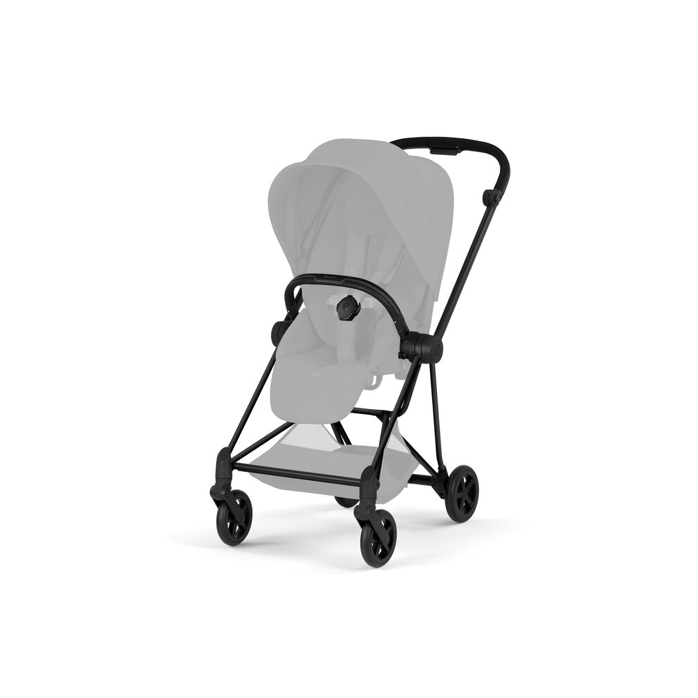 Vežimėlio važiuoklė Cybex MIOS Style rėmas su sėdynės rėmu, Matt Black-Vaikiški vežimėliai, Lopšiai ir rėmai-e-vaikas