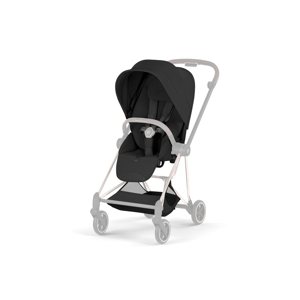 Sėdynės audinys Cybex MIOS Style, Sepia Black-Vaikiški vežimėliai, Lopšiai ir rėmai-e-vaikas