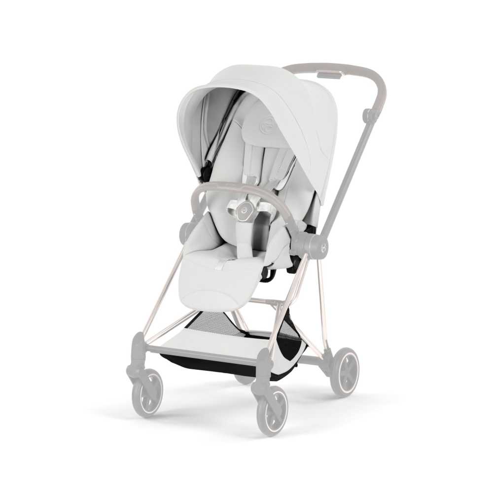 Sėdynės audinys Cybex MIOS Style, Off White-Vaikiški vežimėliai, Lopšiai ir rėmai-e-vaikas