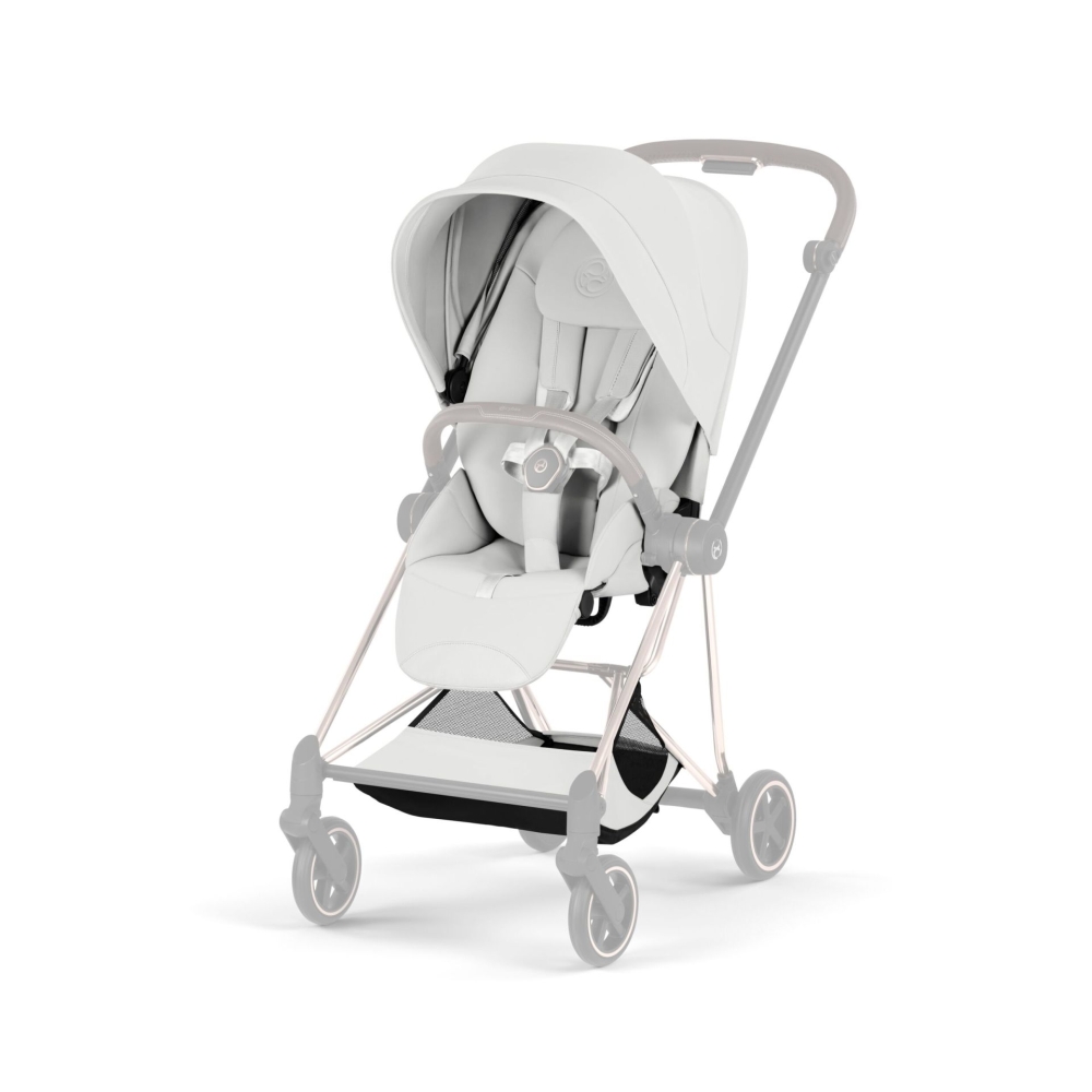 Sėdynės audinys Cybex MIOS Style, Off White-Vaikiški vežimėliai, Lopšiai ir rėmai-e-vaikas