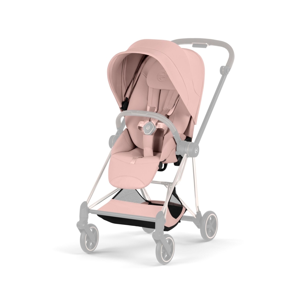 Sėdynės audinys Cybex MIOS Style, Peach Pink-Vaikiški vežimėliai, Lopšiai ir rėmai-e-vaikas