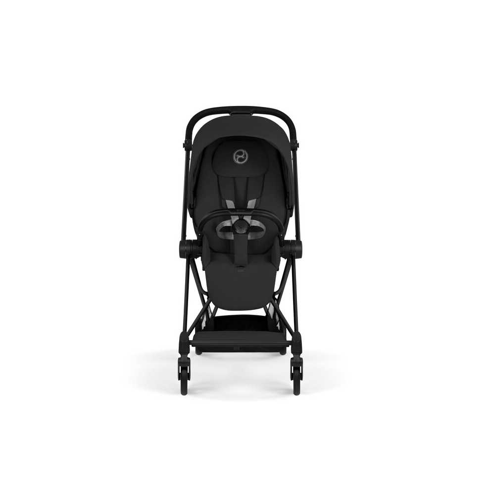 Universalus vežimėlis Cybex MIOS Comfort Matt Black 2in1, Sepia Black-Vaikiški vežimėliai, Universalūs vežimėliai-e-vaikas