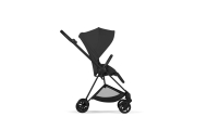 Universalus vežimėlis Cybex MIOS Comfort Matt Black 2in1, Sepia Black-Vaikiški vežimėliai, Universalūs vežimėliai-e-vaikas