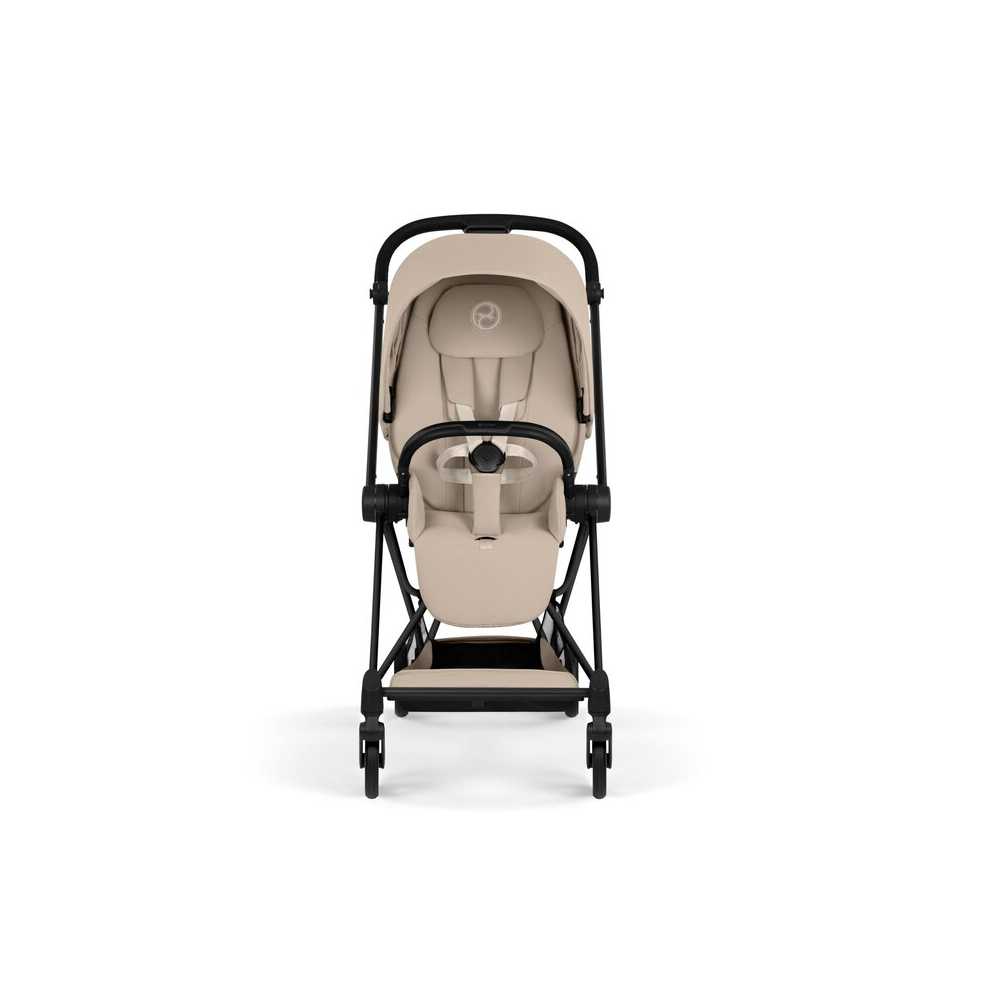 Universalus vežimėlis Cybex MIOS Comfort Matt Black 2in1, Cozy Beige-Vaikiški vežimėliai, Universalūs vežimėliai-e-vaikas