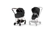 Universalus vežimėlis Cybex MIOS Comfort Rosegold 2in1, Sepia Black-Vaikiški vežimėliai, Universalūs vežimėliai-e-vaikas