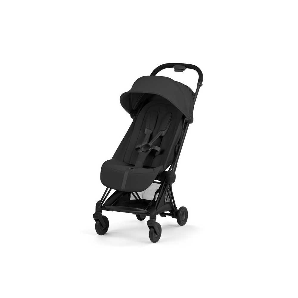 Sportinis vežimėlis Cybex COŸA Style Matt Black, Sepia Black-Vaikiški vežimėliai, Sportiniai vežimėliai-e-vaikas