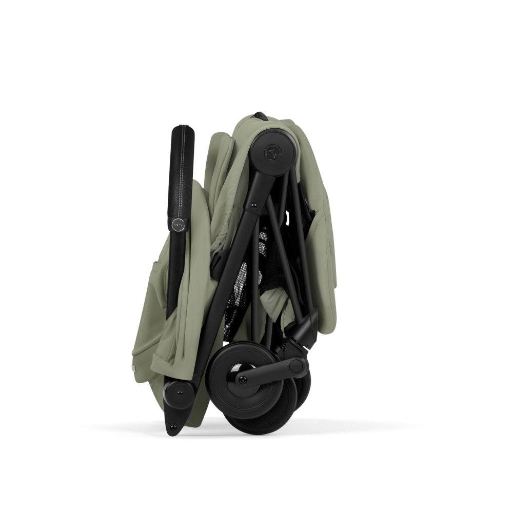 Sportinis vežimėlis Cybex COŸA Style Matt Black, Sage Green-Vaikiški vežimėliai, Sportiniai vežimėliai-e-vaikas