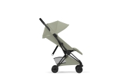 Sportinis vežimėlis Cybex COŸA Style Matt Black, Sage Green-Vaikiški vežimėliai, Sportiniai vežimėliai-e-vaikas