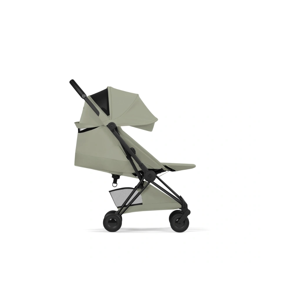 Sportinis vežimėlis Cybex COŸA Style Matt Black, Sage Green-Vaikiški vežimėliai, Sportiniai vežimėliai-e-vaikas