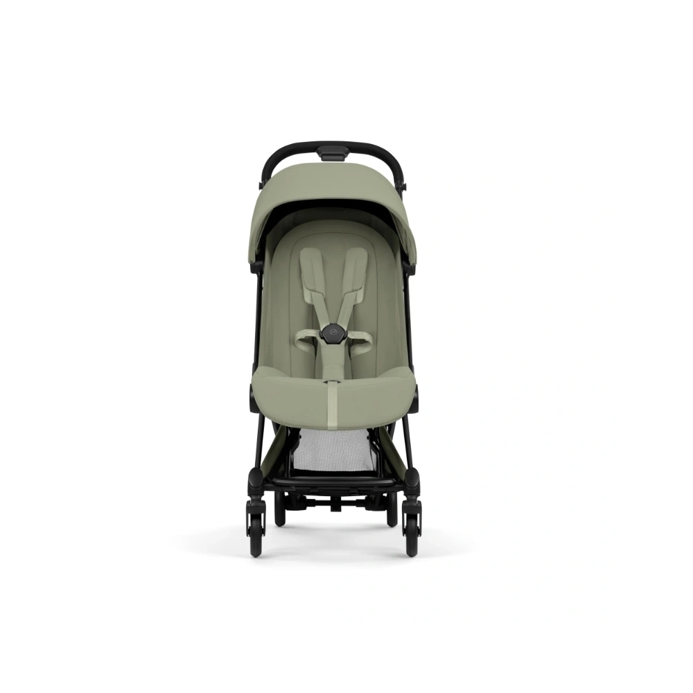Sportinis vežimėlis Cybex COŸA Style Matt Black, Sage Green-Vaikiški vežimėliai, Sportiniai vežimėliai-e-vaikas
