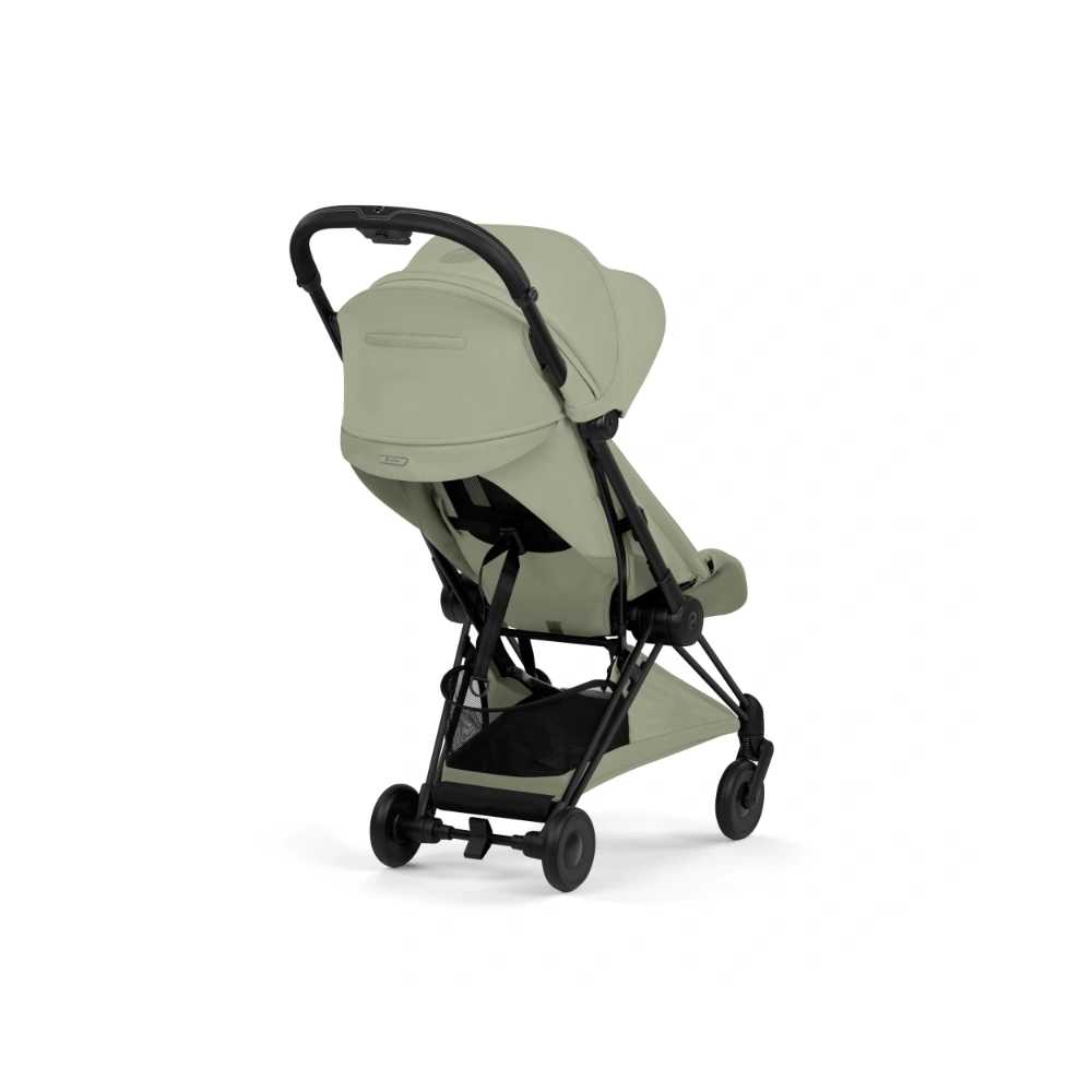 Sportinis vežimėlis Cybex COŸA Style Matt Black, Sage Green-Vaikiški vežimėliai, Sportiniai vežimėliai-e-vaikas