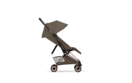 Sportinis vežimėlis Cybex COŸA Style Rosegold, Coconut Brown-Vaikiški vežimėliai, Sportiniai vežimėliai-e-vaikas