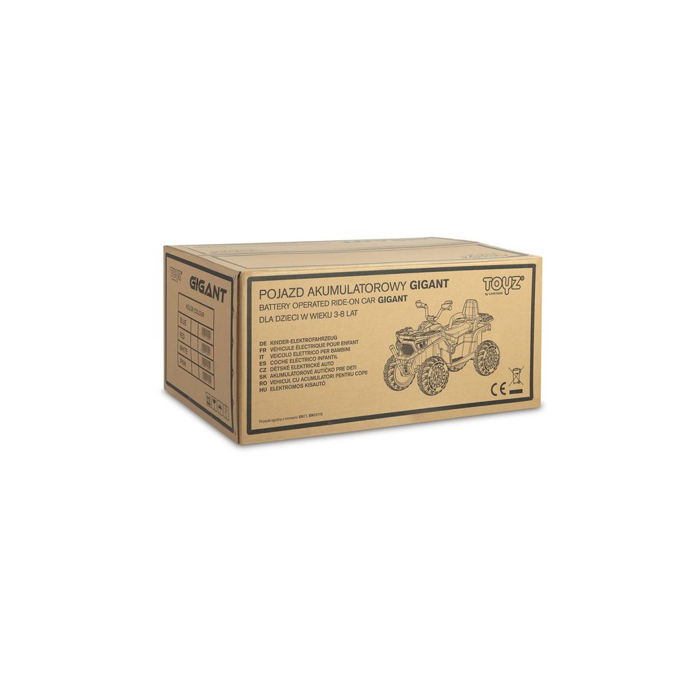 POJAZD AKUMULATOROWY QUAD GIGANT GREEN
