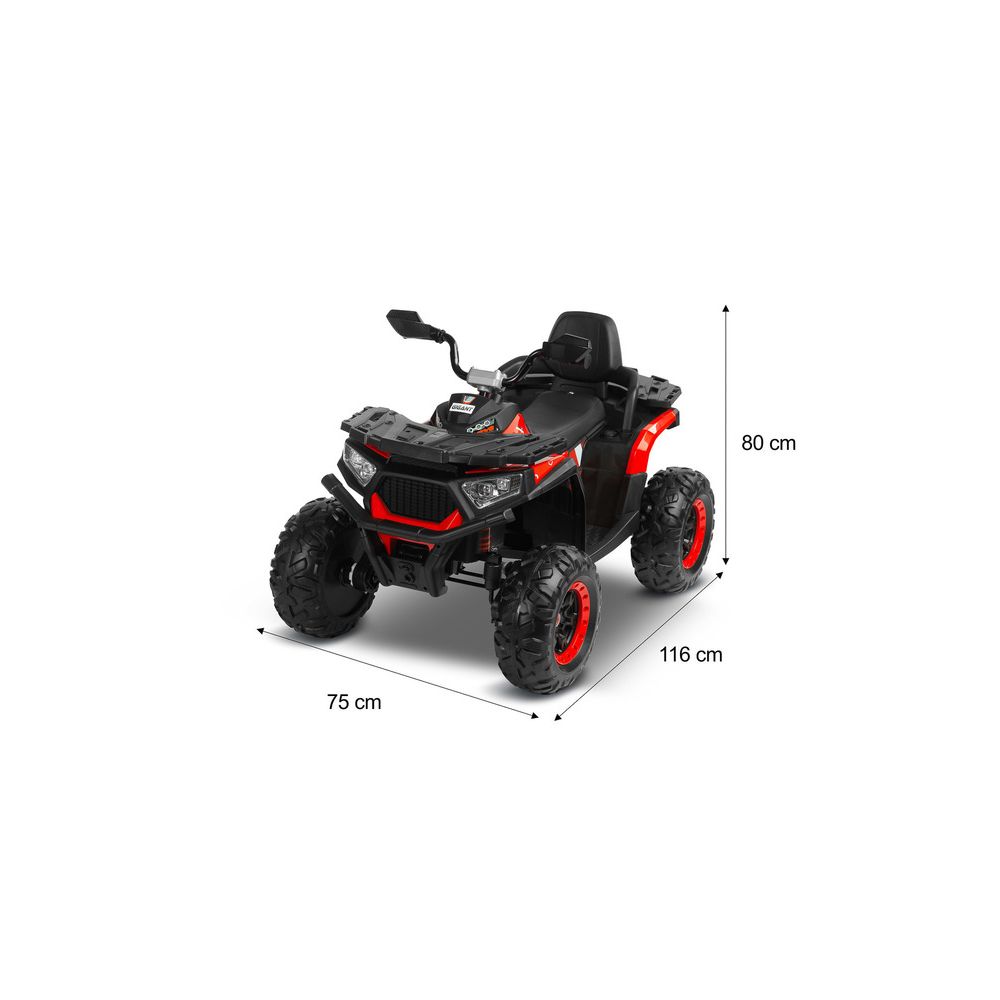 POJAZD AKUMULATOROWY QUAD GIGANT GREEN