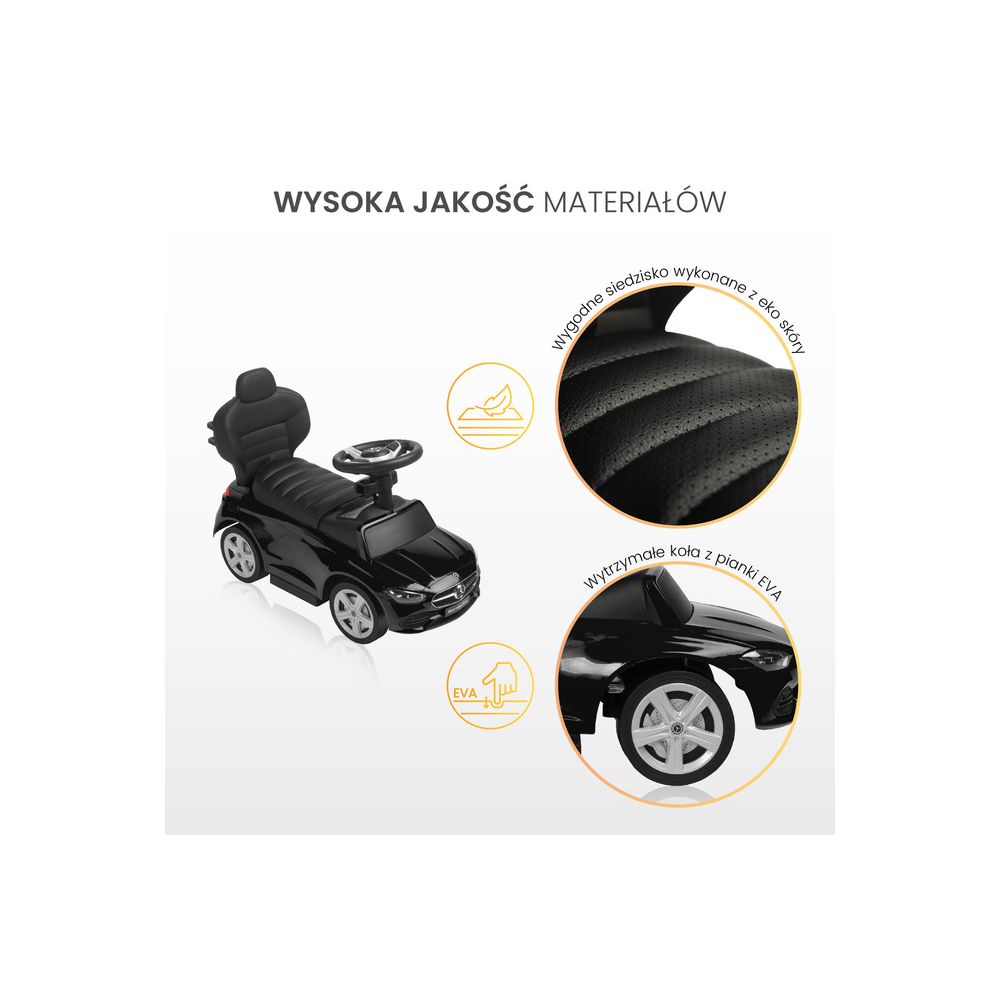 JEŹDZIK MERCEDES C-CLASS BLACK