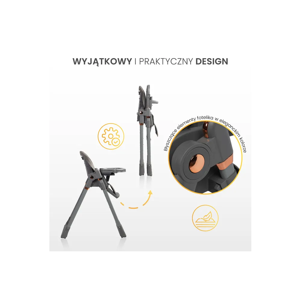 KRZESEŁKO DO KARMIENIA VARS PINK