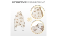 ŚPIWOREK DO SPANIA L WRÓŻKI RÓŻOWY TOG 1.0