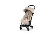 Universalus vežimėlis Cybex COŸA Comfort Matt Black, Cozy Beige-Vaikiški vežimėliai, Universalūs vežimėliai-e-vaikas