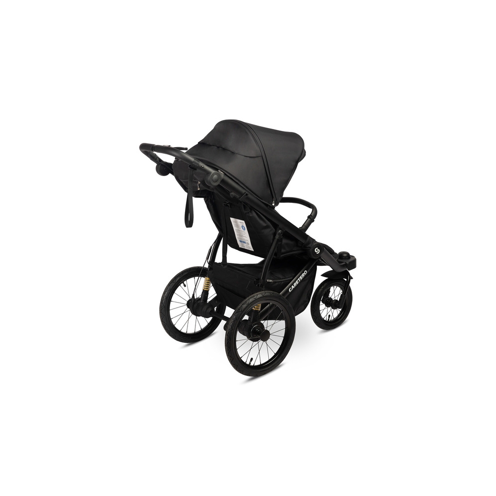 WÓZEK SPACEROWY LIMA DELUXE BLACK