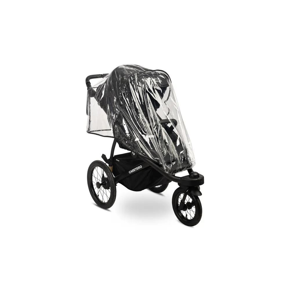 Sportinis vežimėlis Caretero Lima Deluxe, Black-Vaikiški vežimėliai, Sportiniai vežimėliai, Vežimėliai bėgimui-e-vaikas
