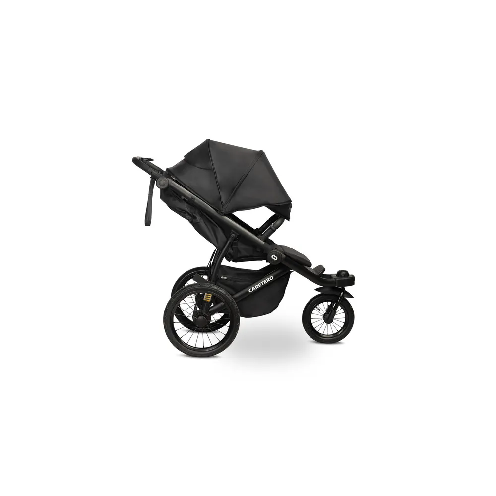 WÓZEK SPACEROWY LIMA DELUXE BLACK