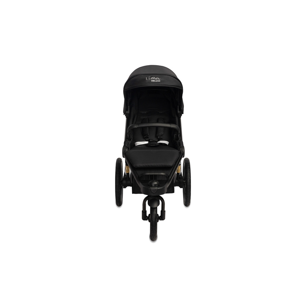 WÓZEK SPACEROWY LIMA DELUXE BLACK