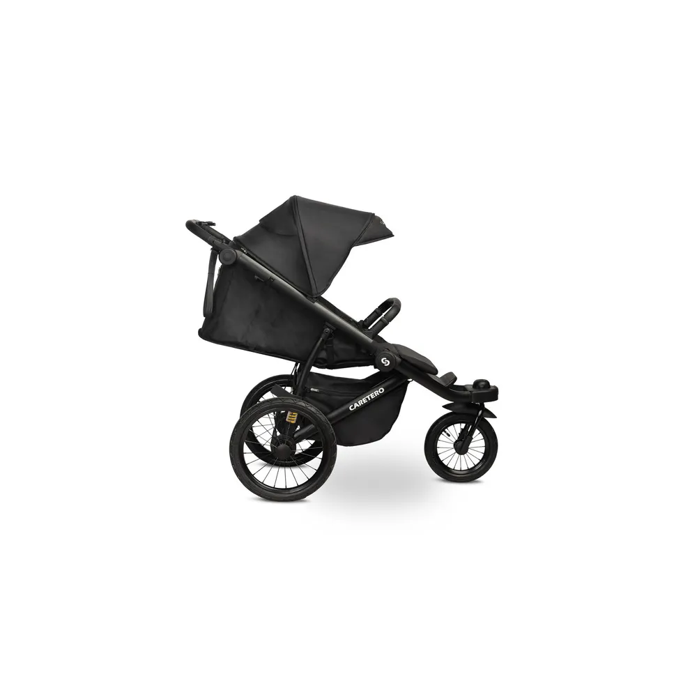 WÓZEK SPACEROWY LIMA DELUXE BLACK