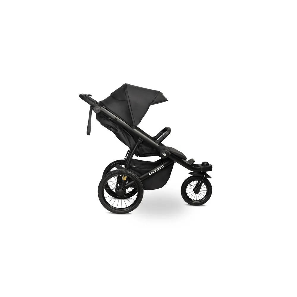 WÓZEK SPACEROWY LIMA DELUXE BLACK