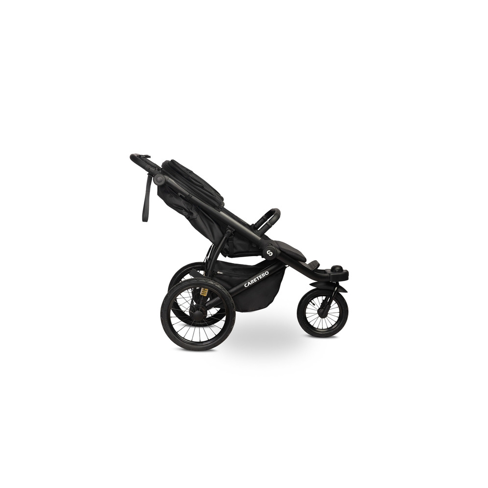 WÓZEK SPACEROWY LIMA DELUXE BLACK