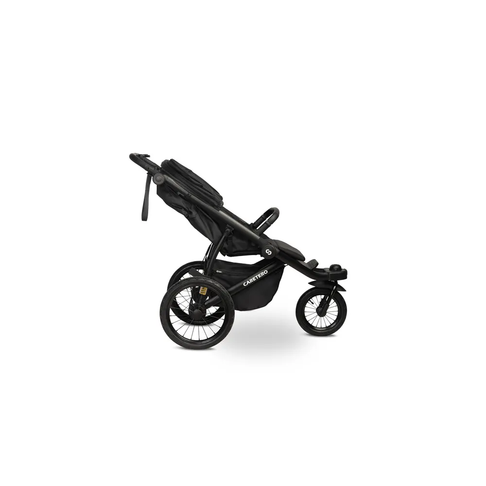 WÓZEK SPACEROWY LIMA DELUXE BLACK