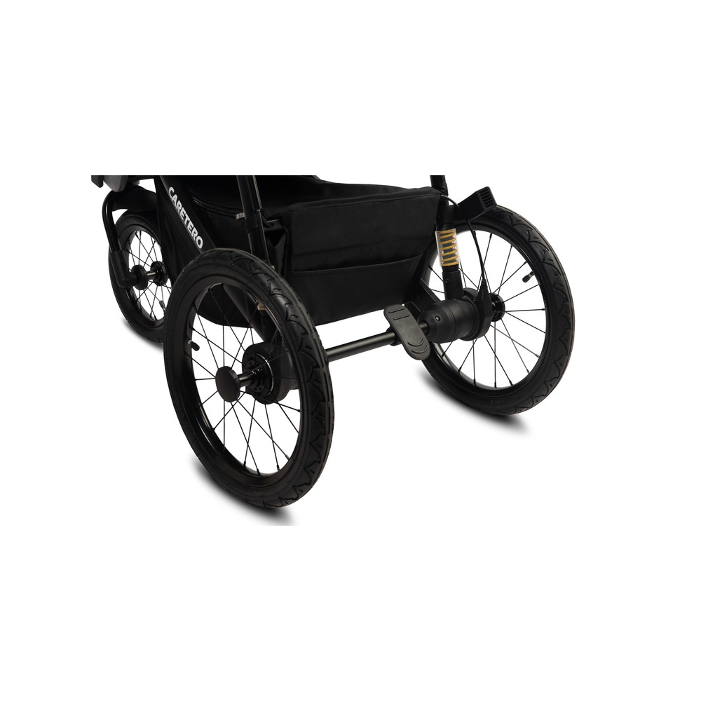 WÓZEK SPACEROWY LIMA DELUXE BLACK