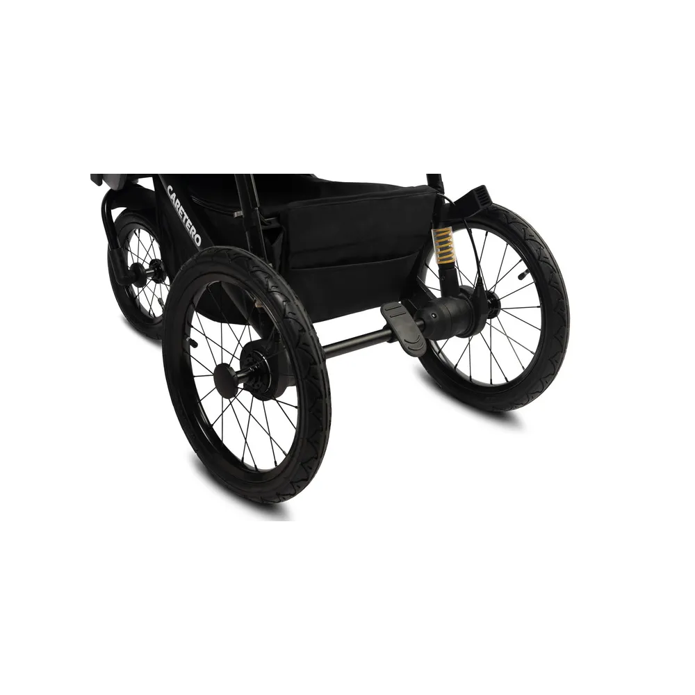 WÓZEK SPACEROWY LIMA DELUXE BLACK