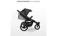 WÓZEK SPACEROWY LIMA DELUXE BLACK